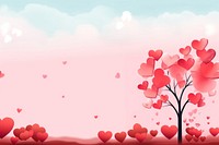 Valentine day background backgrounds plant petal. AI generated Image by rawpixel.