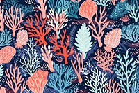 Coral sea pattern outdoors nature. AI generated Image by rawpixel.