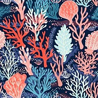 Coral sea pattern outdoors nature. 