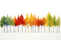Trees outdoors painting nature. AI generated Image by rawpixel.