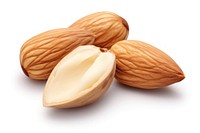 Almonds plant food nut. AI generated Image by rawpixel.