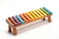 Xylophone music white background glockenspiel. AI generated Image by rawpixel.