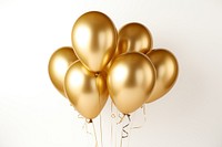 2024 balloons shiny gold celebration. AI generated Image by rawpixel.