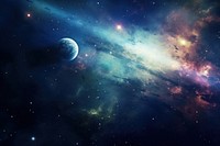 Space planet backgrounds astronomy. AI generated Image by rawpixel.