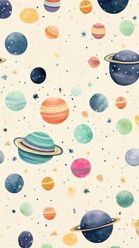 Planets pattern backgrounds astronomy. AI generated Image by rawpixel.