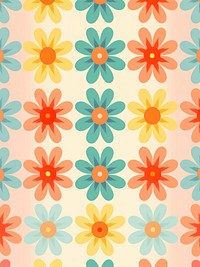 Pattern flower art backgrounds. AI generated Image by rawpixel.
