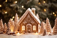 Gingerbread christmas decoration tradition. AI generated Image by rawpixel.