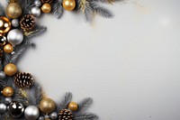 Christmas backgrounds ornament gold. AI generated Image by rawpixel.