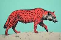 Hyena wildlife leopard animal. AI generated Image by rawpixel.