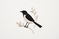 Bird animal blackbird wildlife. AI generated Image by rawpixel.