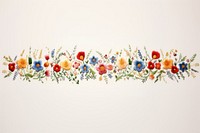 Embroidery pattern art creativity. AI generated Image by rawpixel.