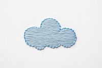 Embroidery pattern cloud accessories. AI generated Image by rawpixel.
