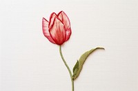 Embroidery flower petal plant. AI generated Image by rawpixel.