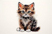 Mammal animal kitten pet. AI generated Image by rawpixel.