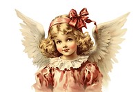 Christmas angel representation spirituality celebration. AI generated Image by rawpixel.