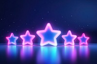 Stars light neon shape. AI generated Image by rawpixel.
