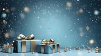 Gift christmas snowflake gold. AI generated Image by rawpixel.