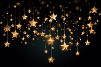 Stars light effect backgrounds christmas nature. AI generated Image by rawpixel.