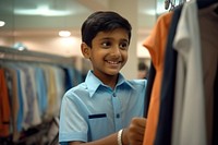 A indian boy cheerful looking child. AI generated Image by rawpixel.