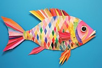 Fish art animal craft. AI generated Image by rawpixel.