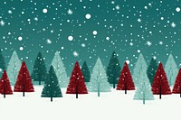 Christmas trees snow backgrounds outdoors. AI generated Image by rawpixel.