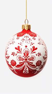 Christmas ball patterned mobile wallpaper christmas celebration accessories. AI generated Image by rawpixel.