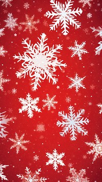 Christmas snowflake patterned mobile wallpaper christmas white backgrounds. AI generated Image by rawpixel.