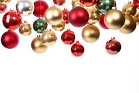 Christmas balls backgrounds ornament sphere. AI generated Image by rawpixel.