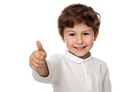 Boy smiling finger pointing portrait. AI generated Image by rawpixel.