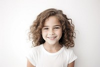 Girl smiling portrait child smile. AI generated Image by rawpixel.
