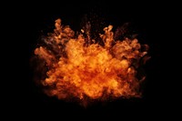 Fire backgrounds explosion bonfire. AI generated Image by rawpixel.