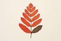 Leaf chestnut plant art calligraphy. AI generated Image by rawpixel.