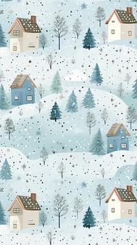 A small house winter snow architecture. AI generated Image by rawpixel.