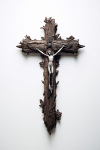 Cross crucifix symbol wood. AI generated Image by rawpixel.