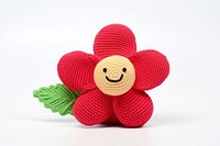 Flower toy plush cute. AI generated Image by rawpixel.