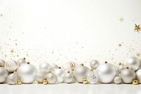 White golden background christmas backgrounds decoration. AI generated Image by rawpixel.