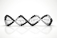 DNA white background accessories accessory. AI generated Image by rawpixel.