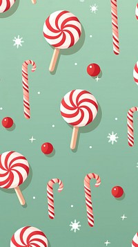 Candy christmas lollipop food. AI generated Image by rawpixel.