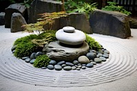 Rock garden outdoors pebble architecture. AI generated Image by rawpixel.