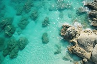 Beach underwater outdoors nature. AI generated Image by rawpixel.