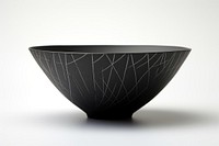 Rice bowl black simplicity flowerpot. AI generated Image by rawpixel.