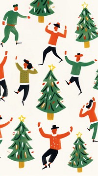 Christmas backgrounds adult tree. AI generated Image by rawpixel.