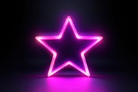 Star purple light neon. AI generated Image by rawpixel.