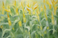 Corn pattern painting agriculture backgrounds. AI generated Image by rawpixel.