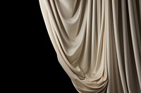 Cream curtain open backgrounds elegance darkness. AI generated Image by rawpixel.