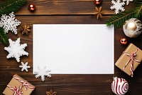 Ripped paper white blank space christmas decoration gift. AI generated Image by rawpixel.