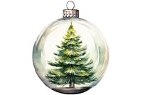Glass ornament christmas tree hanging. AI generated Image by rawpixel.