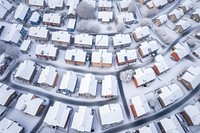 UK housing estate architecture building outdoors. AI generated Image by rawpixel.