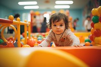 Kid baby playground innocence. AI generated Image by rawpixel.