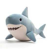 Cute shark animal fish toy. 